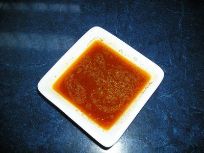 Sauce piquante pour brochettes - 1