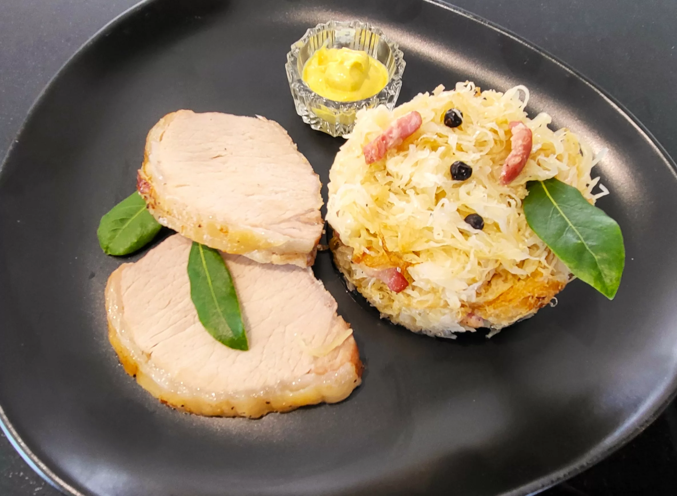 Rôti de porc à la choucroute - 1
